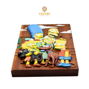 THE SIMPSON FAMILY BASSORILIEVO