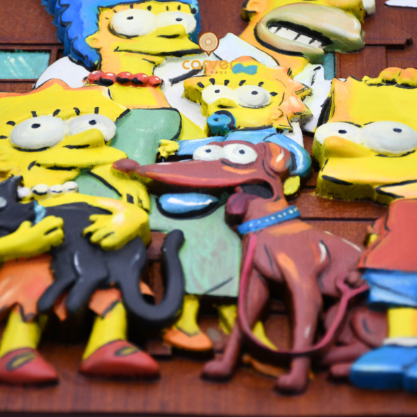 THE SIMPSON FAMILY BASSORILIEVO - immagine 2