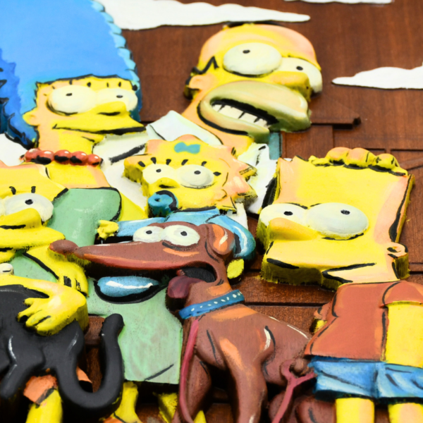 THE SIMPSON FAMILY BASSORILIEVO - immagine 4